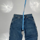Wrangler Carpenter Jeans - 33W 30L Blue Cotton