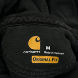 Carhartt Hoodie - Medium Black Cotton