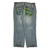 London Pepe Jeans Graphic Jeans - 42W 31L Light Wash Denim