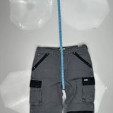 Holmes Workwear Cargo Pants - 34W 32L Gray Cotton