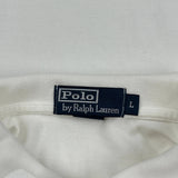 Polo By Ralph Lauren Polo Shirt - Large White Cotton