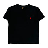 Polo By Ralph Lauren T-Shirt - Medium Black Cotton