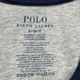 Polo By Ralph Lauren T-Shirt - Small Blue Cotton Blend
