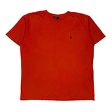 Polo By Ralph Lauren T-Shirt - Large Orange Cotton