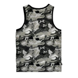 Nba Camo Jersey - Medium Gray Polyester