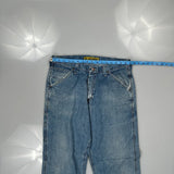 Lee Carpenter Jeans - 34W 32L Blue Cotton