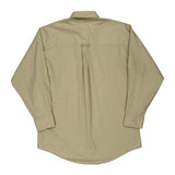 Chaps Ralph Lauren Shirt - Large Beige Cotton