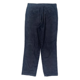 Unbranded Cord Trousers - 34″ Waist Navy Corduroy