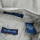 Gant Short Sleeve Shirt - 2XL Brown Cotton