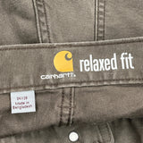 Carhartt Carpenter Pants - 34W 28L Brown Cotton