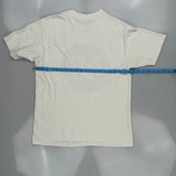 Single Stitch University Of Ireland Unbranded Graphic T-Shirt - Medium White Cotton