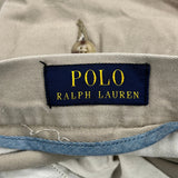 Polo By Ralph Lauren Chino Shorts - 36W 6L Beige Cotton