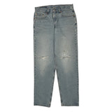 Made In USA Levis 550 Jeans - 32W 33L Light Wash Cotton