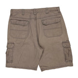 Wrangler Cargo Shorts - 36W 10L Brown Cotton