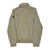 Tommy Hilfiger Spellout Harrington Jacket - XS Beige Cotton
