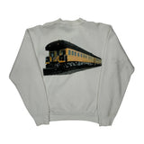 Train Graphic Garment Graphics Graphic Sweatshirt - Large Yellow Cotton