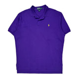 Polo By Ralph Lauren Polo Shirt - XL Purple Cotton