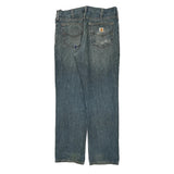 Carhartt Jeans - 36W 32L Blue Cotton Blend