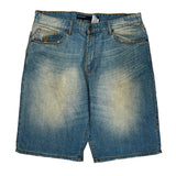 Rocawear Denim Shorts - 36W 12L Light Wash Cotton