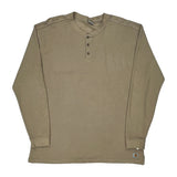 Carhartt Long Sleeve T-Shirt - 2XL Beige Cotton
