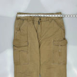 Carhartt Cargo Trousers - 33W 31L Beige Cotton