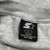 Starter Sweatshirt - Large Gray Cotton