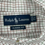 Ralph Lauren Checked Shirt - XL Brown Cotton