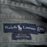 Blake Ralph Lauren Shirt - XL Green Cotton