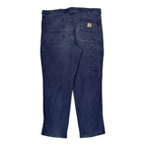 Carhartt Carpenter Pants - 36W 32L Blue Cotton Blend