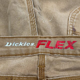Dickies Carpenter Pants - 32W 30L Brown Cotton Blend