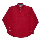 Tommy Hilfiger Shirt - XL Red Cotton
