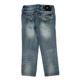 Kids Unbranded Jeans - 24W 23L Blue Cotton