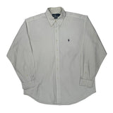 Blaire Ralph Lauren Shirt - Large White Cotton