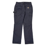 Carhartt Carpenter Pants - 28W US 4 Gray Cotton Blend