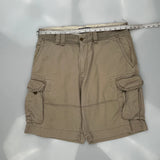 Polo By Ralph Lauren Cargo Shorts - 36W 10L Khaki Cotton
