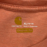 Carhartt T-Shirt - XL Orange Cotton