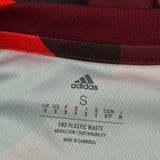 Bayern Munich Adidas 2022-23 Training Football Shirt - Small Red Polyester