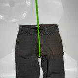 Wolverine Carpenter Trousers - 34W 30L Grey Cotton