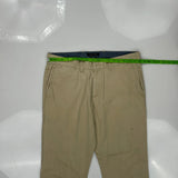 Tailored Fit Tommy Hilfiger Chinos - 34W 30L Beige Cotton