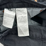 Levis 501 Jeans - 35W 29L Black Cotton