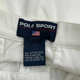 Polo Sport Chino Shorts - 26W US 4 White Cotton