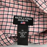 Ralph Lauren Short Sleeve Shirt - XL Black Cotton