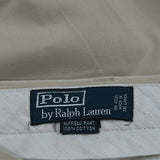 Polo By Ralph Lauren Chinos - 34W 30L Beige Cotton