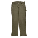 Carhartt Carpenter Pants - 32W 36L Green Cotton