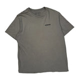 Patagonia Graphic T-Shirt - Large Gray Cotton