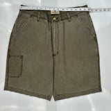 Woolrich Carpenter Shorts - 32W 9L Gray Cotton