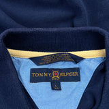 Tommy Hilfiger Polo Shirt - Large Navy Cotton