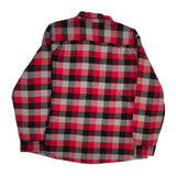 Dickies Checked Overshirt - 2XL Black Cotton