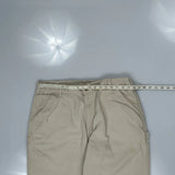 Carhartt Carpenter Trousers - 36W 31L Beige Cotton