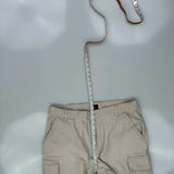 Tommy Jeans Cargo Pants - 36W 32L Beige Cotton
